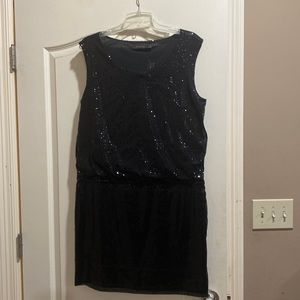 Sequin sleeveless dress
